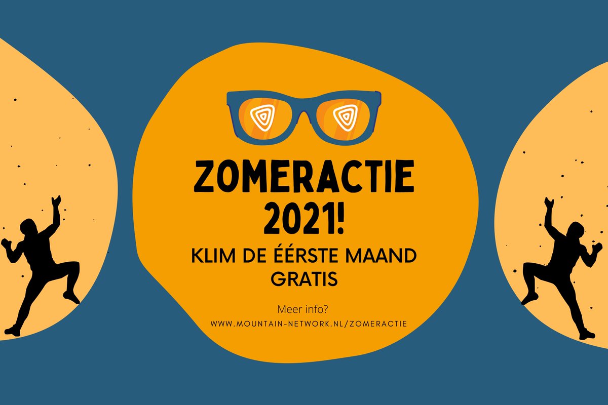 MountainNetwork's tweet image. Wil je in eigen land lekker veel klimmen en boulderen deze zomer? 

Wacht dan niet langer! Als je in juli een abonnement afsluit voor minimaal drie maanden klim je de eerste maand helemaal gratis 😎

Kijk op onze website voor meer info: mountain-network.nl/zomeractie #klimmen #boulderen