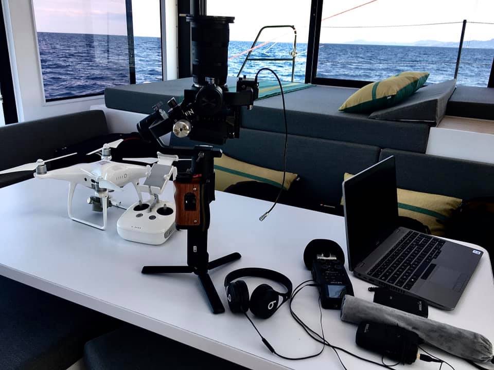 windelocat's tweet image. Jeudi c'était journée shooting à bord du #windelo50adventure. Découvrez bientôt notre nouvelle vidéo.
#windelocatamaran #multicoque #catamaran #ecofriendly #ecocatamaran #electricboat #sailboat #sustainableliving #circumnavigation #sailinglife #sailing #sustainablesailing #voile