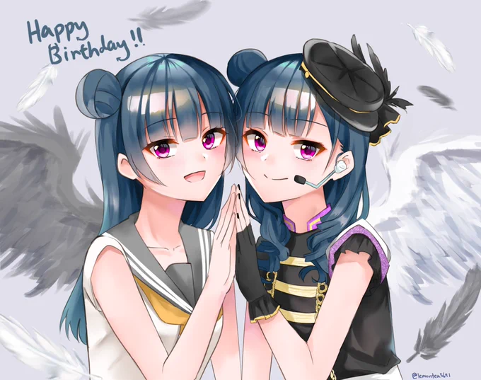 善子ちゃん誕生日おめでとう!!大好き🖤🤍
#津島善子生誕祭2021
#津島善子誕生祭2021 