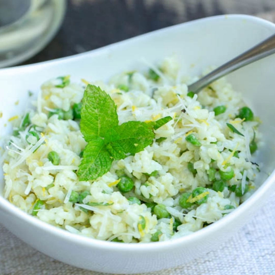 Get a spring in your step with our Spring Green Risotto. In this livestream class, we'll make a risotto large enough to feed the family as a one-dish wonder!