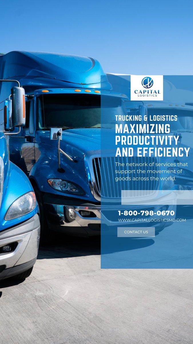 Don’t sleep on trucking and logistics !