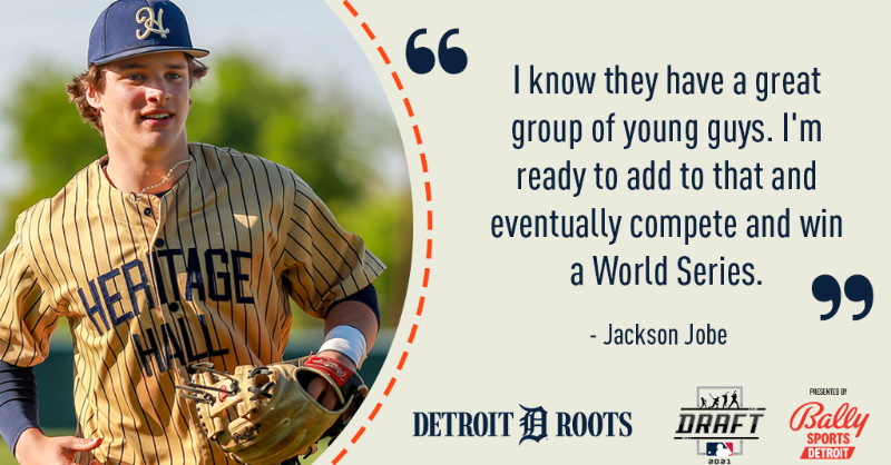 tigers's tweet photo. Can't wait to get started, @jacksonwjobe!