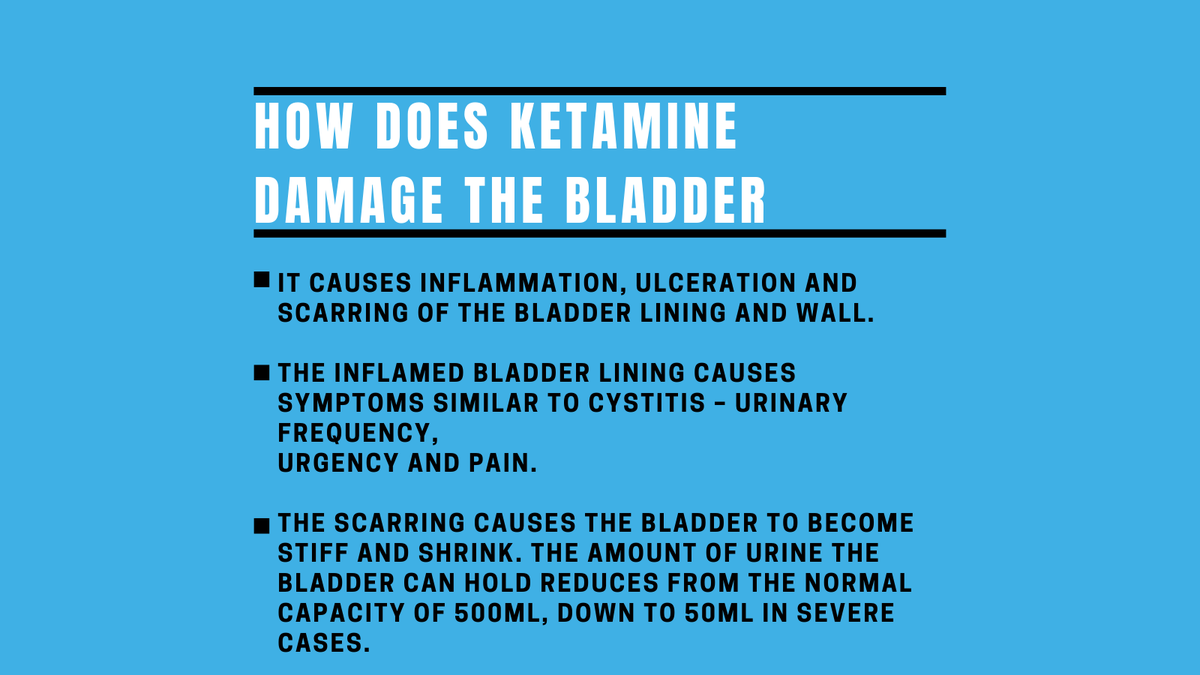 Gepan_Instill's tweet photo. How does Ketamine damage the bladder?
#bladderhealth #bps #ketaminebladder #urology #bladderpainsyndrome https://t.co/k2NUqSi3im