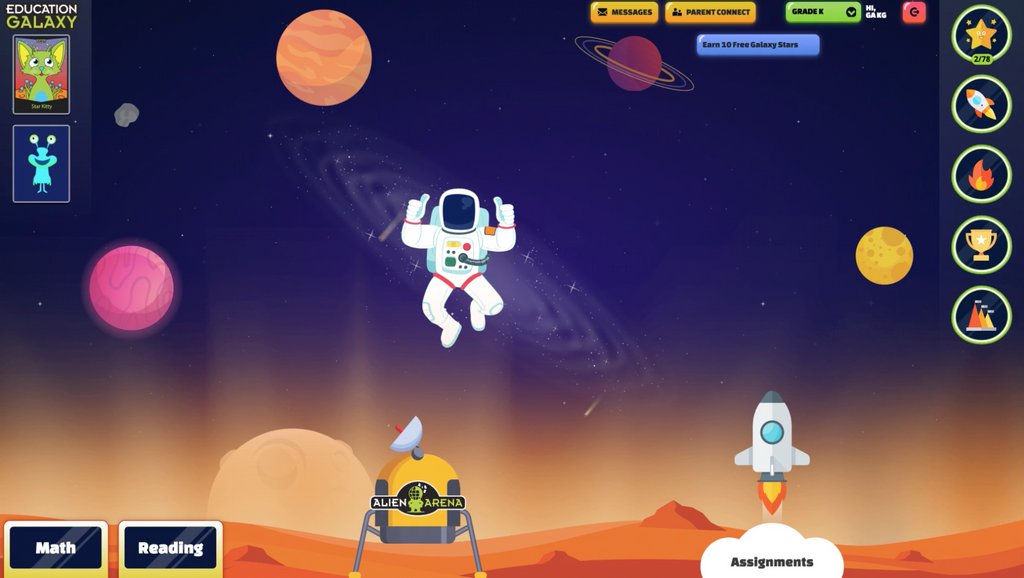 Education Galaxy provides fun solutions for younger learners in kindergarten and first grade. Students are integrated into an assessment environment with graphics, games, and questions. A real human voice reads all text aloud.
Contact Us for Info:
l8r.it/RVak