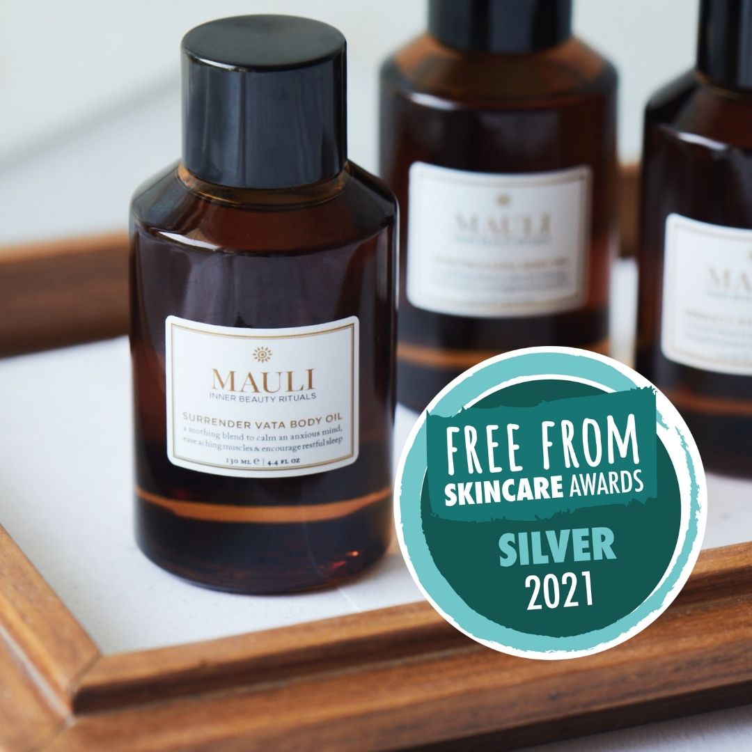 AWARD WINNING PRODUCTS 
Our year of award wins continues and this time we are thrilled to announce that both our Supreme Skin Serum and Surrender Massage Oil have been awarded in the Free From Skincare Awards.
.
#freefrom #freeskinskincareawards #FFSA21 #freefromskincare