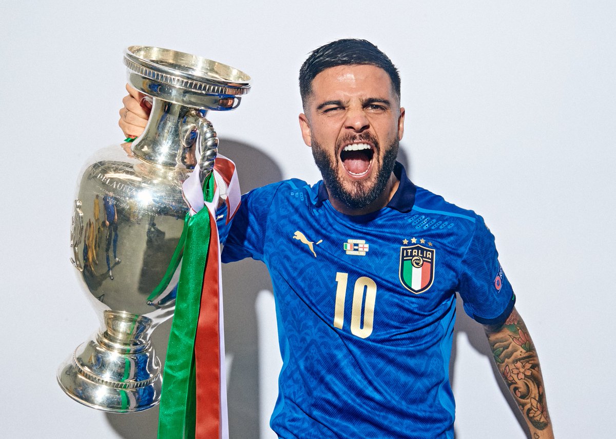 Insigne won the 2020 UEFA Euro with Italy.