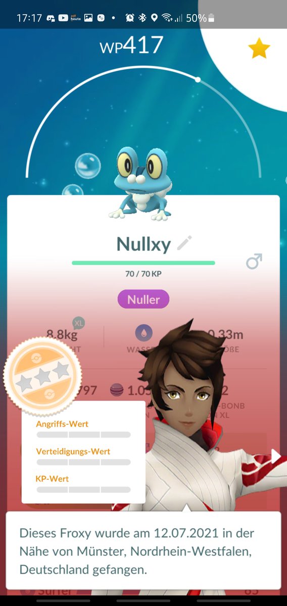 DanniTigerauge's tweet photo. Ein Neuzugang!😍
New Nundo 🥰
#PokemonGo #ZeroIV #Nundo https://t.co/NiC1iauzUG