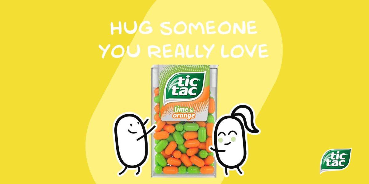 Online, offline – doesn't matter. Share some hugs RIGHT NOW. Don’t be shy!

#tictac #tictacglobal #fresh #mint #fun #tictacheroes #tictacpacks #hug #hugs #love #truelove