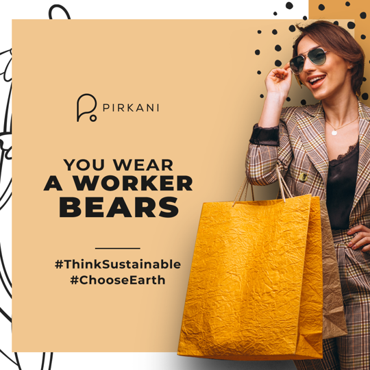 pirkaniofficial's tweet photo. Traditional lavish and trendy clothing might be costing a factory worker their comfort.
At #Pirkani, our Fair Trade commitment ensures that we have considerably smaller &amp; safer production lines. This allows us to weave quality &amp; specialness while maintaining fair conditions.
#UK https://t.co/0HDAHrTYgs