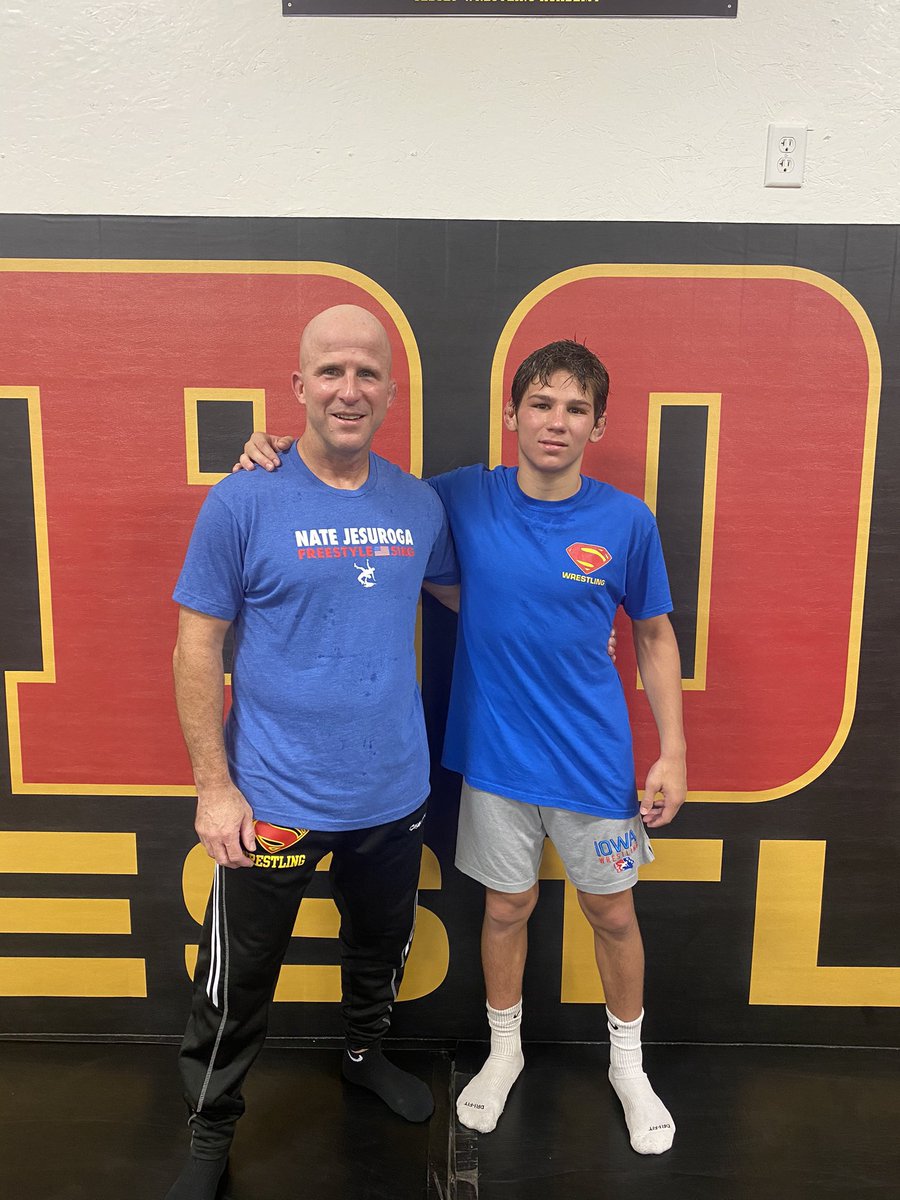TJ Sebolt (@teamsebolt) on Twitter photo Two absolute studs! <a href="/Coach___Knight/">Dan Knight</a> & <a href="/jesuroga/">NATE Jesuroga</a> at yesterday’s practice. We leave this week for the World Championships in Budapest. 🌎🇺🇸 Two absolute studs! <a href="/Coach___Knight/">Dan Knight</a> & <a href="/jesuroga/">NATE Jesuroga</a> at yesterday’s practice. We leave this week for the World Championships in Budapest. 🌎🇺🇸