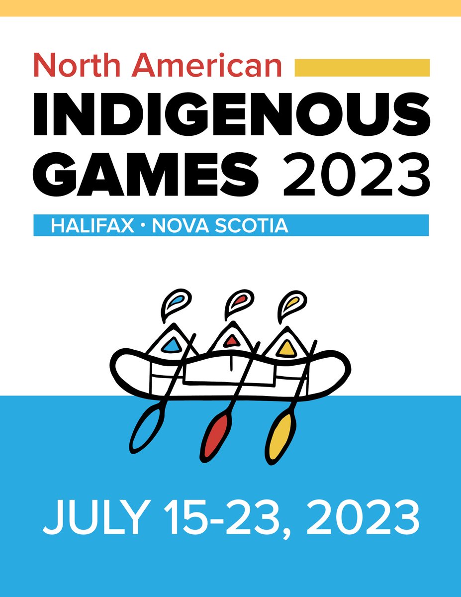NAIG2027's tweet photo. The North American Indigenous Games (NAIG) Council &amp; NAIG Host Society are pleased to announce that the 10th Games are set to take place July 15 to 23, 2023 in Kjipuktuk (Halifax) &amp; Millbrook First Nation, Nova Scotia. https://t.co/GpaXa6bsOP