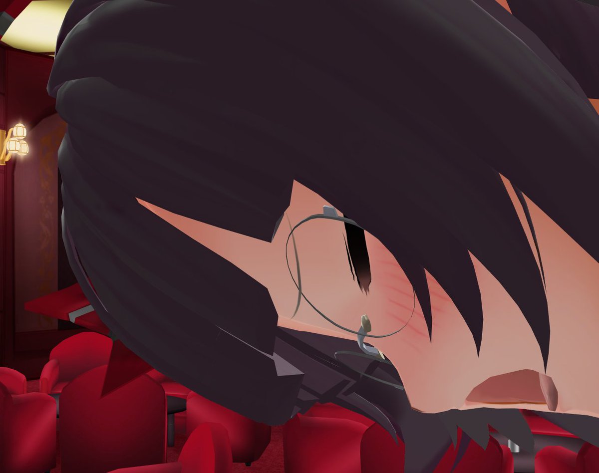 眉毛・・・浮い・・・てる・・・? 