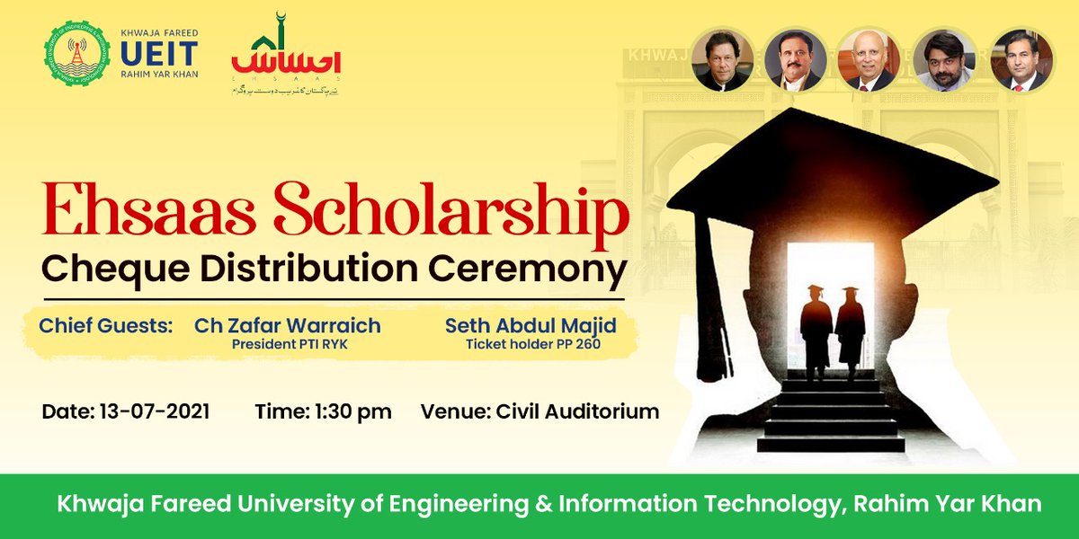 kfueitofficial's tweet image. #EhsasProgram 
#Ehsas #Scholarships Distribution Ceremony 
#HEC #PHEC #HED