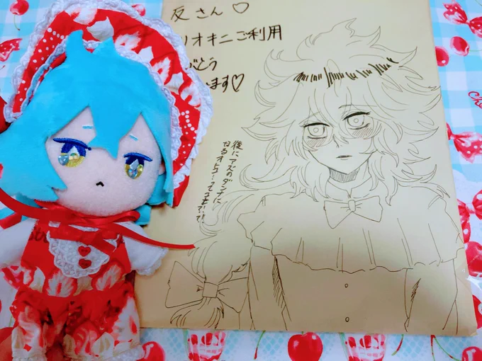 間宮はるさん(@bakusou_death )今回もお取り置きに素敵な作品をありがとうございます😭😭ウワ〜ン!!!うちの新刊の💀を…たいへんに可愛いです…こんなに愛らしいのに…後の🐙のダンナになるオトコ…ってコト??!?!(オタクの復唱)超ボリューム圧巻の新刊で感動です…🙏 
