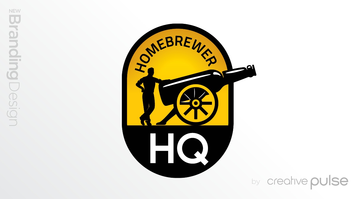 New branding design for Homebrewer HQ. 
What does your branding say about your business?
creativepulse.com.au
——
#branding #logo #logodesign #design #graphicdesign #marketing #creative #business #sunshinecoast #sunshinecoastbusiness #brisbanebusiness #homebrew #creativepulse⁠