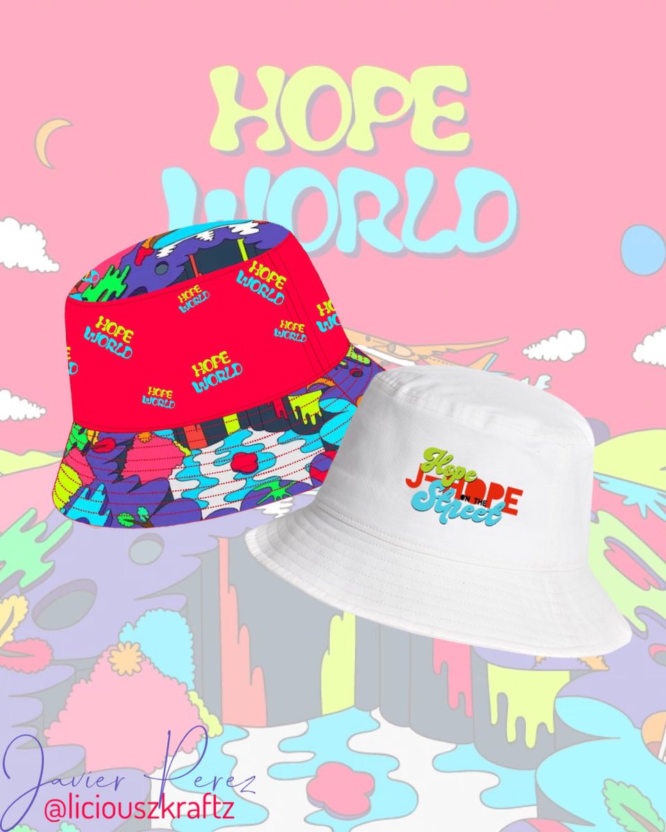 outrageousjavi's tweet photo. Hope On the Street Bucket * Design Drop*
.
Pre orders will open Friday July 16, set those reminders.
.
#hopeonthestreet #jhope #hobi #hoseok #bangtansonyeondan #bts #btsmetlifestadium #btsmerch #PermissiontoDance #btspinshop #btsarmy #hopeworld #hopeworldians #junghoseok #hobi https://t.co/wWYDa1Ix32