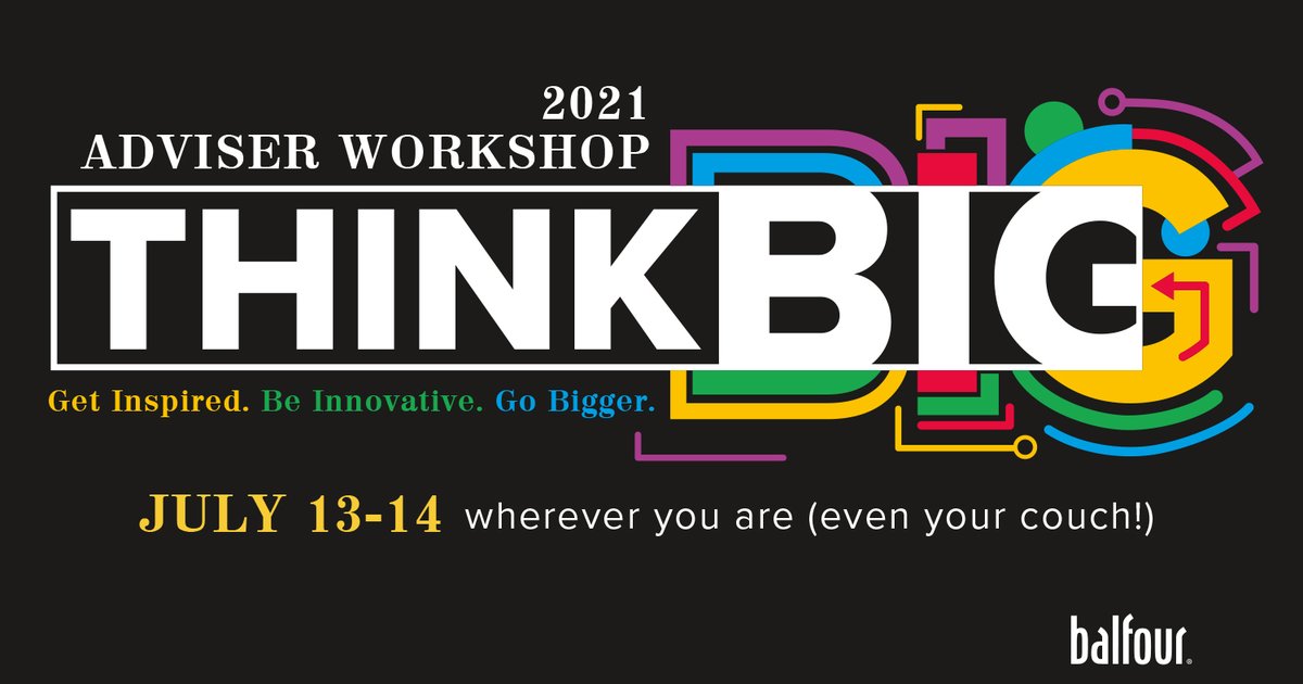 TOMORROW! We're thinking BIG, starting at 9:30 am CT. We can't wait to see advisers from all over the country! Join us on Attendify, via the app or the browser link tinyurl.com/think-adviser to start chatting. #thinkBIGbalfour
