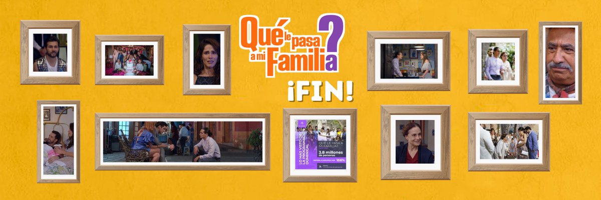 ProduOsorio's tweet photo. Ayer finalizamos #QuéLePasaAMiFamilia con un capítulo lleno de emociones! Agradecemos a tod@s ustedes que estuvieron acompañadonos todas las noches de Lunes a Viernes desde el 22 de Febrero, Gracias por todo el cariño que le brindaron a esta historia. #ProduOsorio #FinalQLPAMF https://t.co/QPoIAsiVOi
