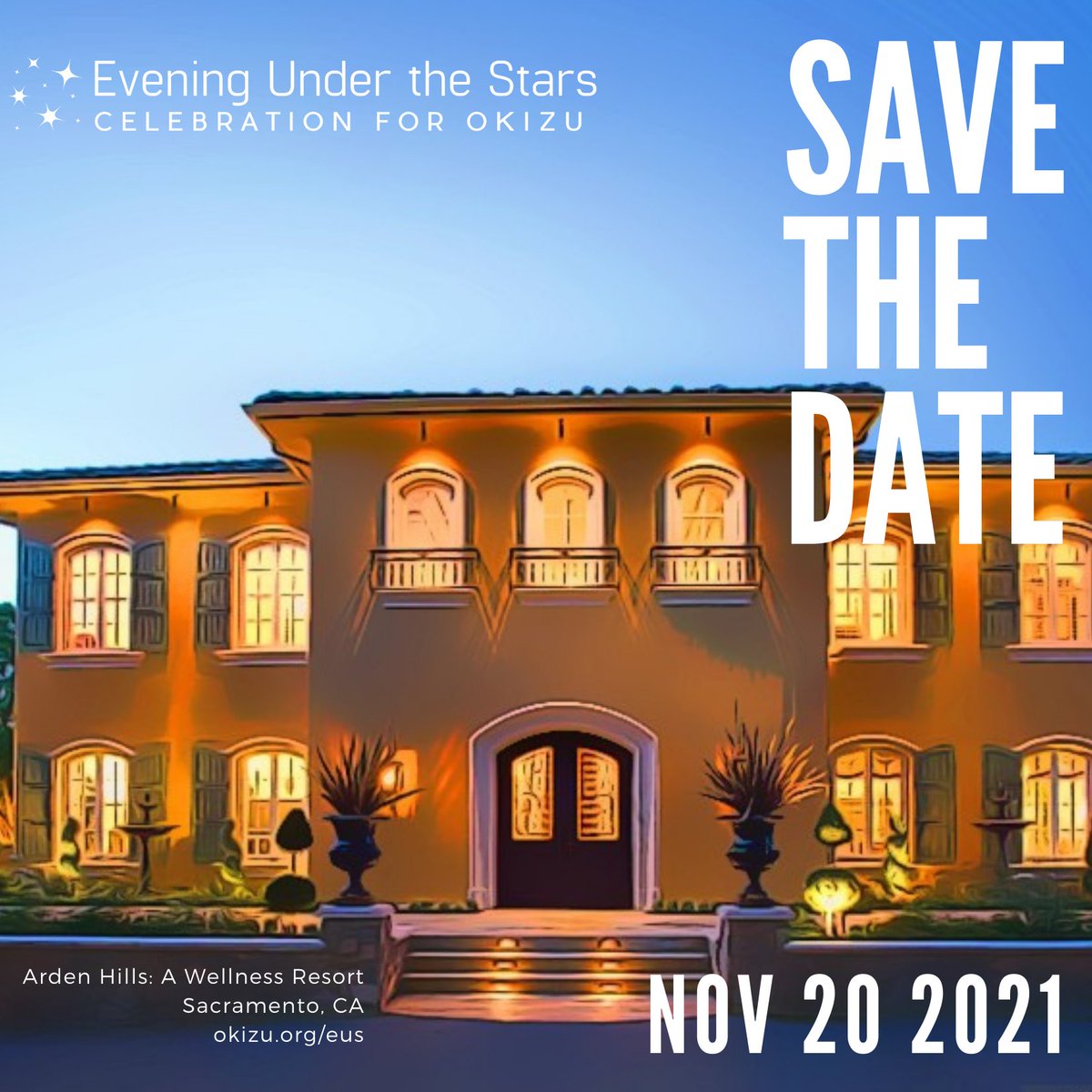 SAVE THE DATE! Planning in process for our first fundraising event back in person since 2019 and we can't wait to see you in Sacramento on Saturday, November 20!