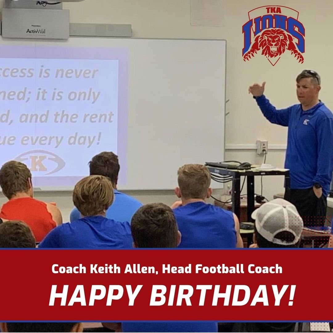 Happy Birthday @coachkeithallen