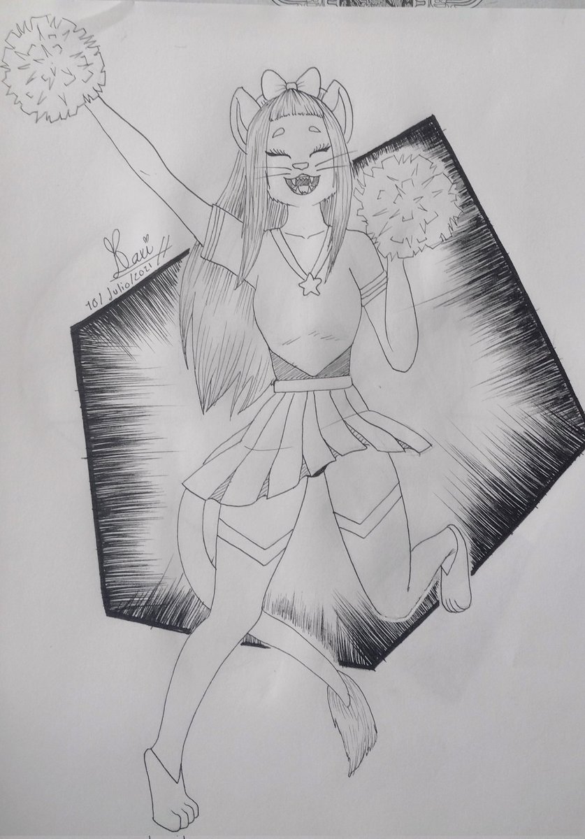 EguiaDM's tweet photo. ✨😸✨#Estilógrafos #Furry #Furro #Leona #Porrista #Pompones https://t.co/YWyPO9cNHA