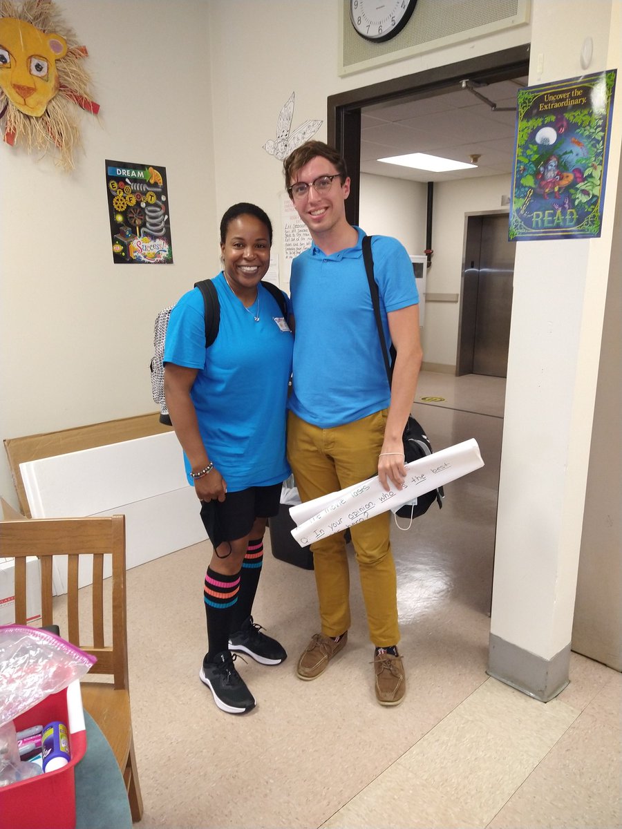 My co-teacher Mr. Garcia and I were twinning today at Forest Street Community School on "Favorite Sock Day"! 
<a href="/ops_district/">Orange Public Schools</a> <a href="/Gerald_Fitzhugh/">Gerald Fitzhugh II, Ed.D. 👌🏾♦️👌🏾♦️KAY</a> <a href="/jchuy15/">jchuy</a> <a href="/library_avenue/">Lincoln Avenue Library</a> <a href="/LincolnAve216/">Lincoln Ave Panthers</a> #goodtogreat #FROrange #orangestrong #breakthroughsummerprogram #kindergartenrocks #busybee102
