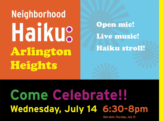 arlingtonmagov's tweet photo. Poems in windows Celebrate and stroll with friends Haiku in the Heights Celebrate Storefront Haiku with a stroll through #ArlingtonMA Heights on Wednesday July 14th, 6:30-8PM #ShopArlingtonFirst Arts Arlington https://t.co/pPJno3JTc3 https://t.co/ZpfBoxdIci