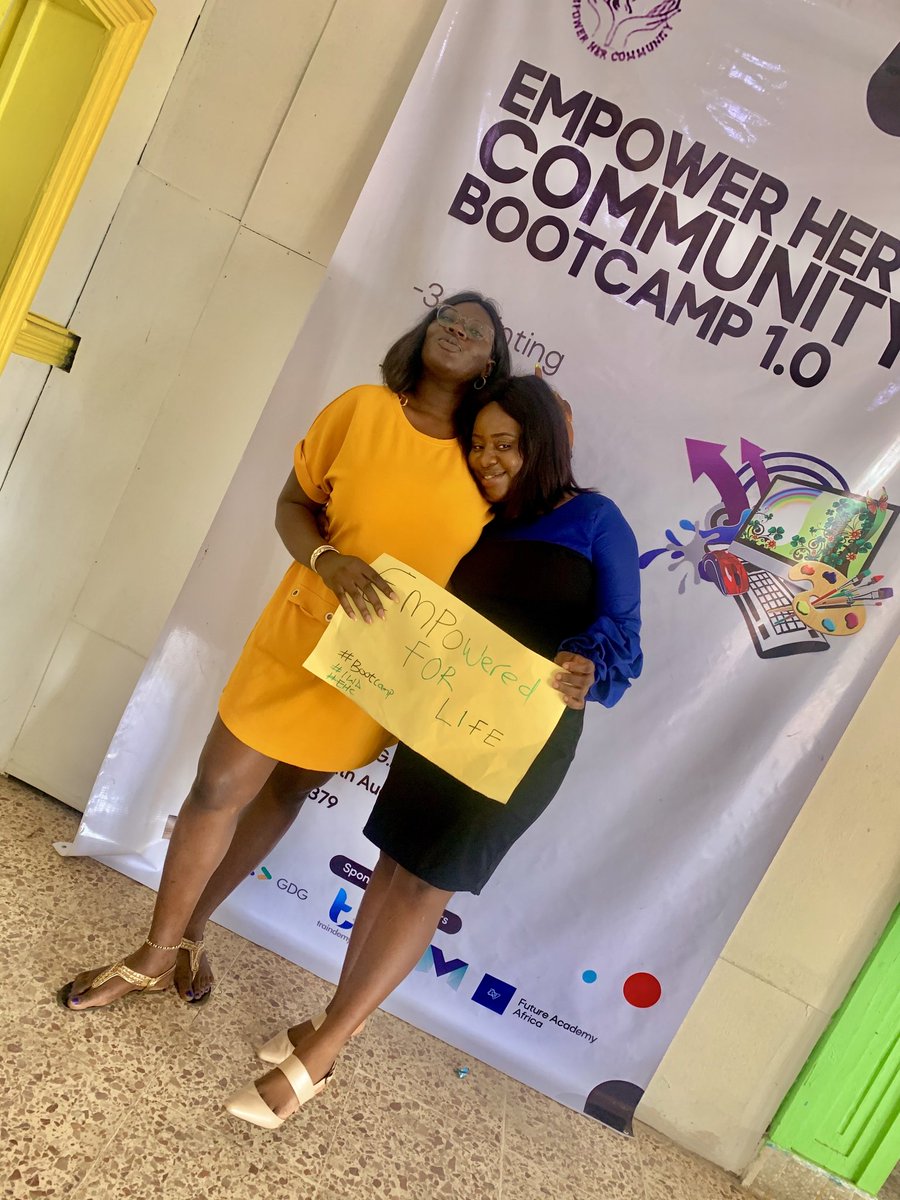 empowerhercom's tweet image. Friends and career partners @EOkaome and @Seriki_Opeyemi_ 
#WomenInTech 
#MidTowntechHub 
#EmpowerHer