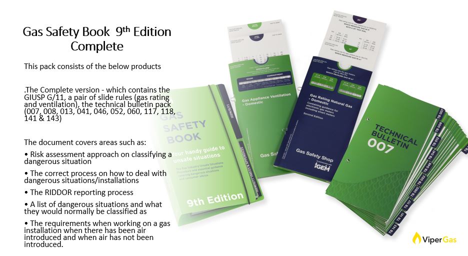 <a href="/GasSafetyBook/">Gas Safety Book</a> 9th edition now available from vipergas.co.uk 📗📦
