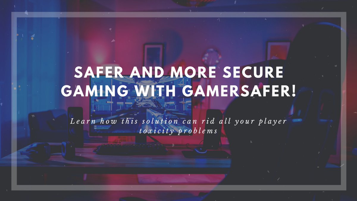 TeamVisionaryBT's tweet photo. Safer, Secure Gaming with @gamersafer!
Check out our brand new blog post featuring our partner, GamerSafer, a company created to ensure the safety of gamers across the world.
https://t.co/39T0UpAhLg https://t.co/Y6pDzo2Y2n