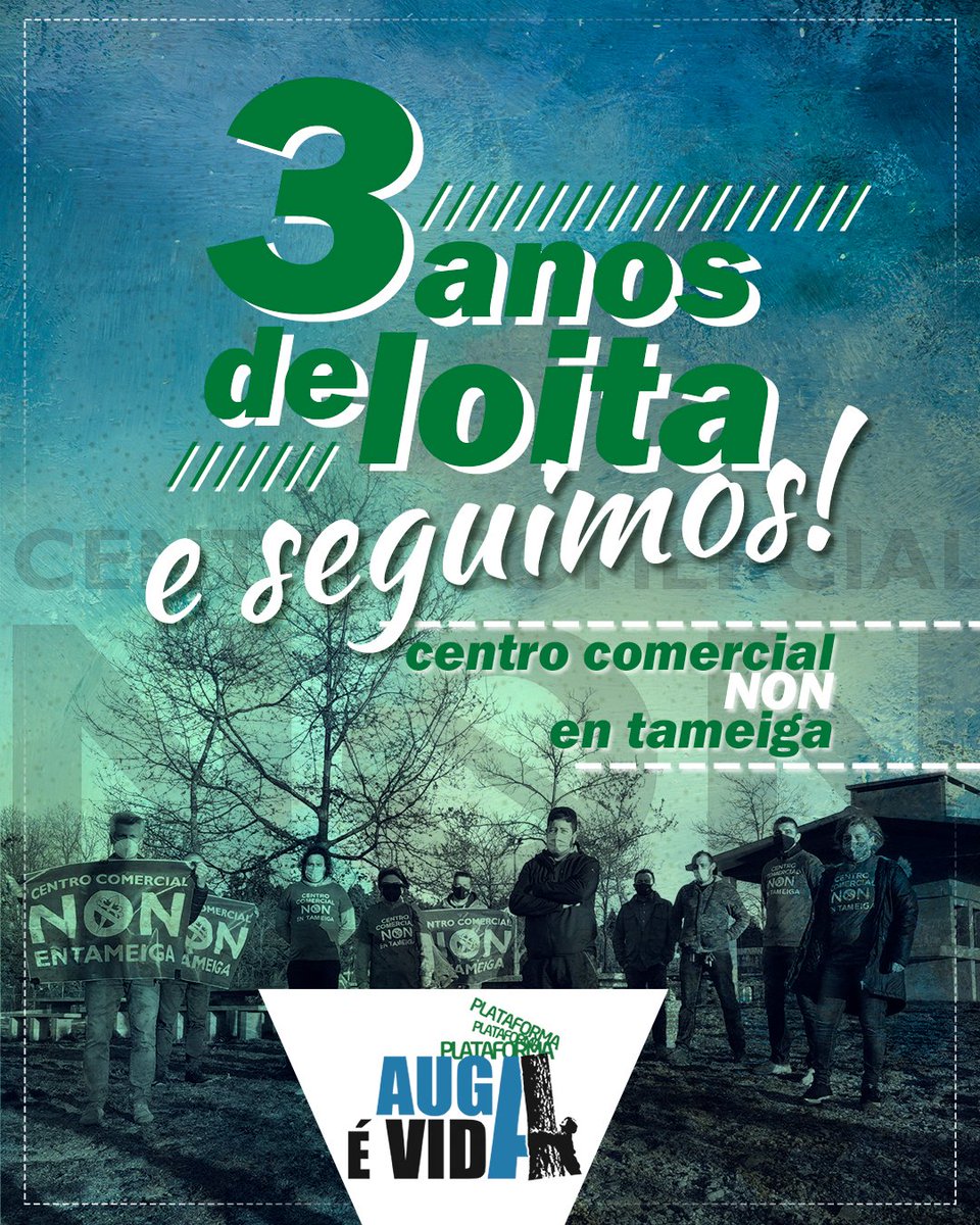 augaevida's tweet photo. 👉 Fronte ao formigón, o #monte común.

👉 Fronte á destrución dos mananciais, a xestión veciñal da #auga

👉 Fronte ao caos de tráfico, a defensa da convivencia e os recursos naturais. 

3️⃣ anos de loita e seguimos!

🌳💧🌳💧🌳
#augaevida
#omontenonsevende https://t.co/UXBccnf2t1
