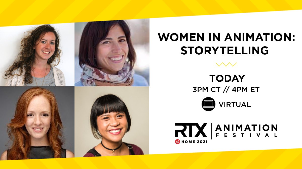 Hello there! Join us today at 3pm CT for a lively discussion with @dearbassy, <a href="/kiersi/">kiersi burkhart</a>, and <a href="/megfitz89/">Meghan Fitzmartin</a> about their work and experience as writers, directors... storytellers! The panel will be moderated by Nicole Fisher - Treasurer of WIA Austin.