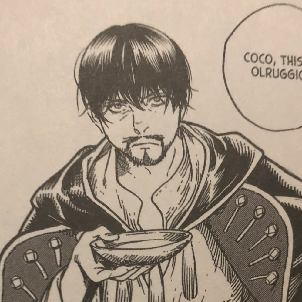 every time i remember Olurggio was supposed to look so put together and clean makes me laugh because he really went from peak performance to twenty-something year old who hasn't slept in 5 days 