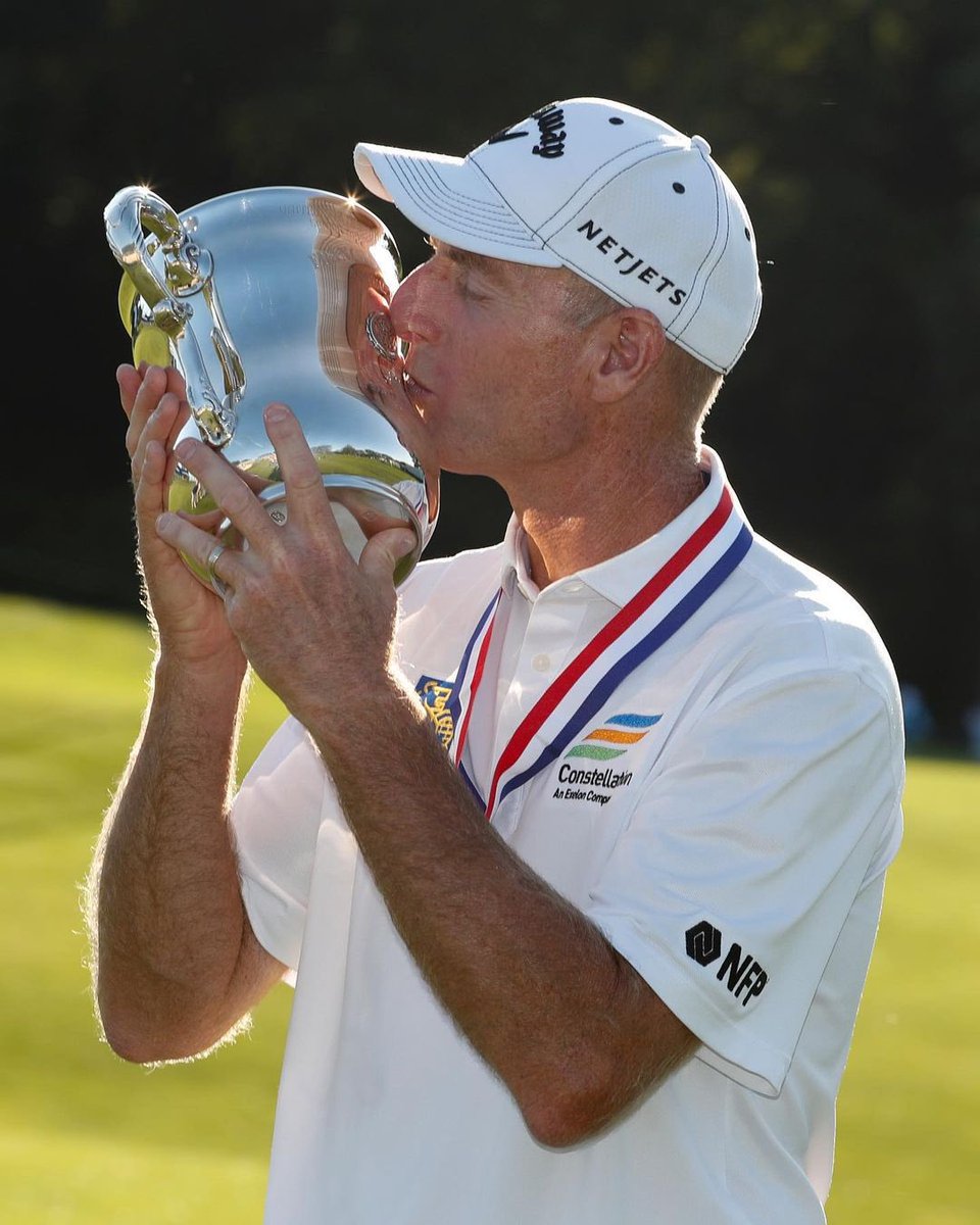 GSEworldwide's tweet photo. Jim Furyk made his FIRST appearance in the #USSeniorOpen over the weekend. @jimfuryk is back in the winner’s circle! #GSENation #JimFuryk https://t.co/VpNYGpvSLg