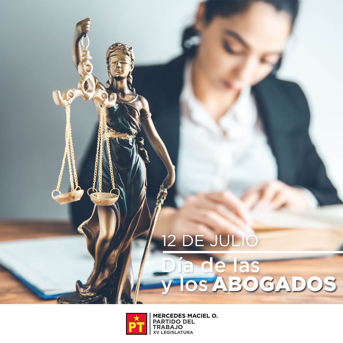 Felicito a todas y todos los abogados en su día, mi reconocimiento hoy y siempre a todxs ellxs.
#DiaDelAbogado