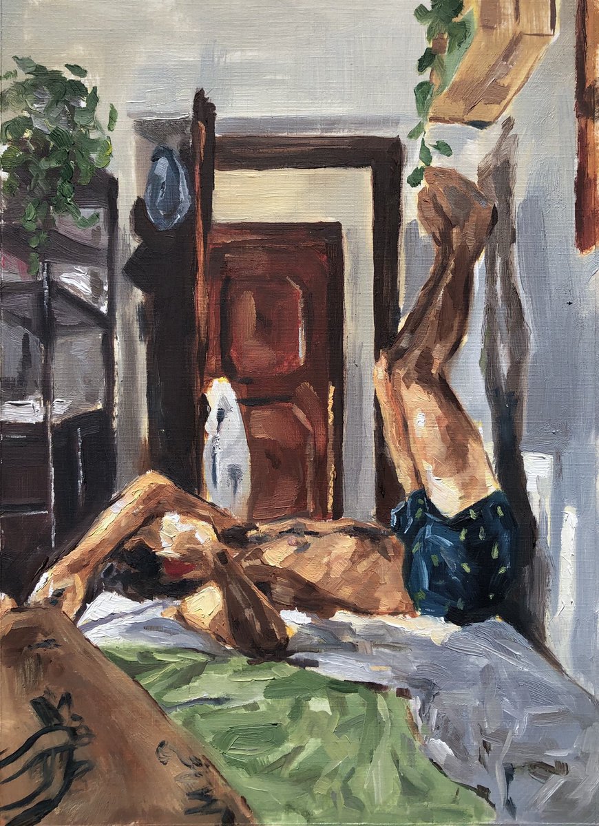 ratsandlilies's tweet image. painting what one day will be just memories