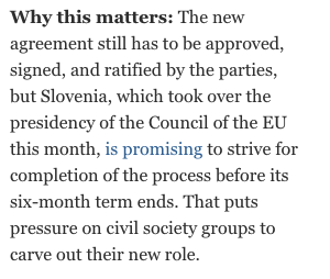 What can be done to ensure mechanisms for civil society participation are effective and context-driven? Last week, our launch event brought together policy makers and CSOs from the EU and the ACP side to discuss exactly that. 🔗 Read more in @devex: devex.com/news/civil-soc…