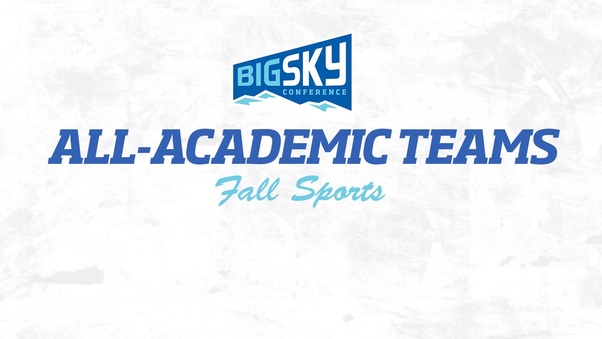 Big Sky Announces Fall 2020-21 All-Academic Teams 

📰 &gt;&gt; bit.ly/2UHto40

#ExperienceElevated