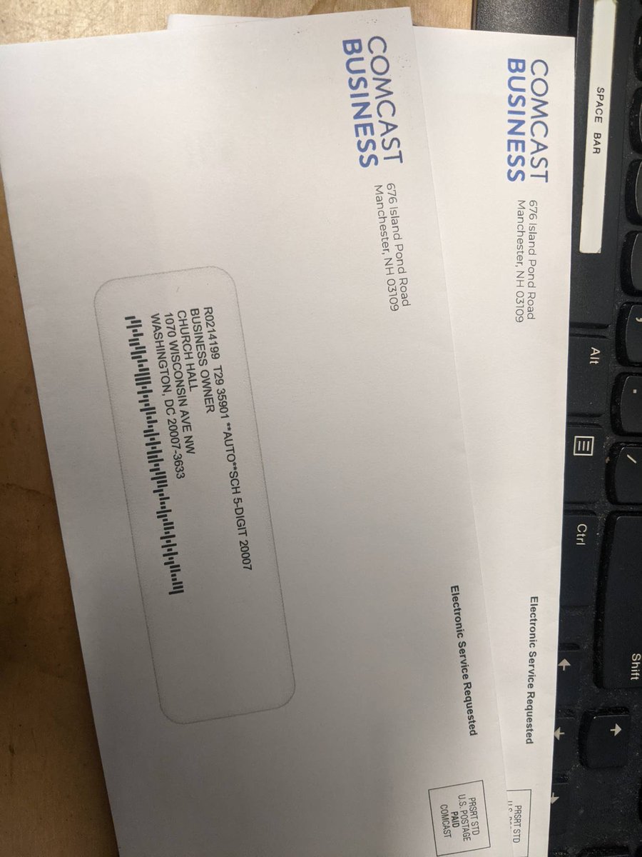 Still trying to find some use for these other than immediately throwing them in recycling. The 2-3 we receive a day are stacking up! Hey <a href="/comcastbusiness/">Comcast Business</a>, #savethetrees!