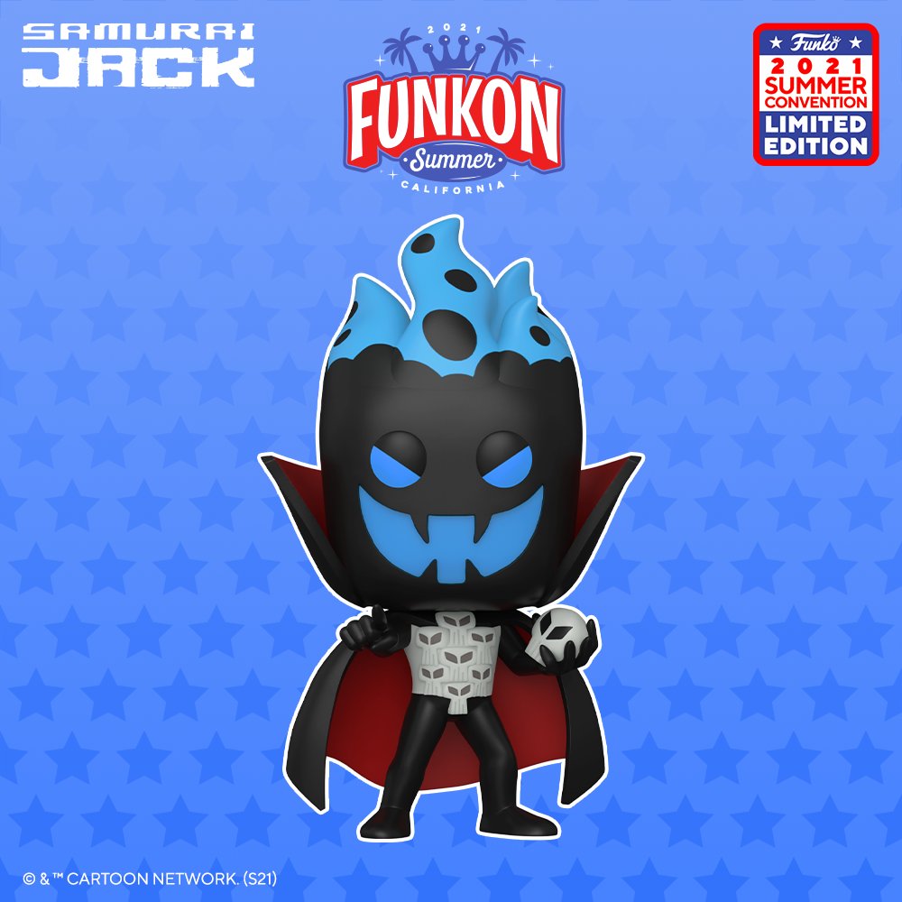 Funko Pop Samurai Jack Demongo #988 2021 Funkon Summer Convention LE Exclusive