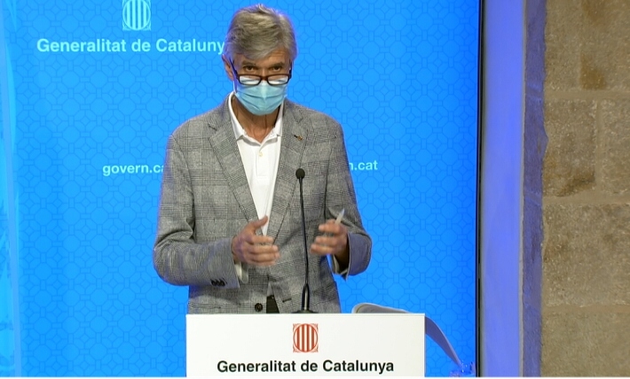 Catinformacio's tweet photo. 🔴 Josep Maria Argimon: "Podria arribar una variant del virus que fos immune a les vacunes. Per això hem d'aconseguir una vacunació global, a tot al món, abans que això passi."

https://t.co/cpkuGtAHJ2 https://t.co/Bs3NFE0RFz