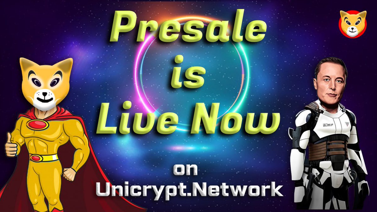 Dear Community,

PreSale Round 2 Will be Started in 60 Minutes 

Now you no need to Hold any UNCX / UNCL Token 🥂 in Round 2

Buying Link - app.unicrypt.network/amm/pancake-v2…