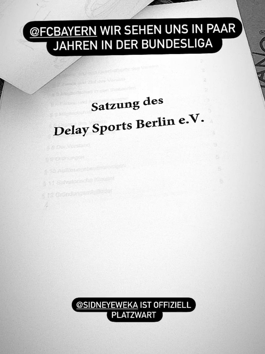 Haben nen Verein gegründet 

Sid im ST und eligella dreckig auf der 6. und der binde ✌🏼 nächstes Jahr Kreisliga c und in paar Jahren dreckig im DFB Pokal gegen Bayern weiterkommen was denn