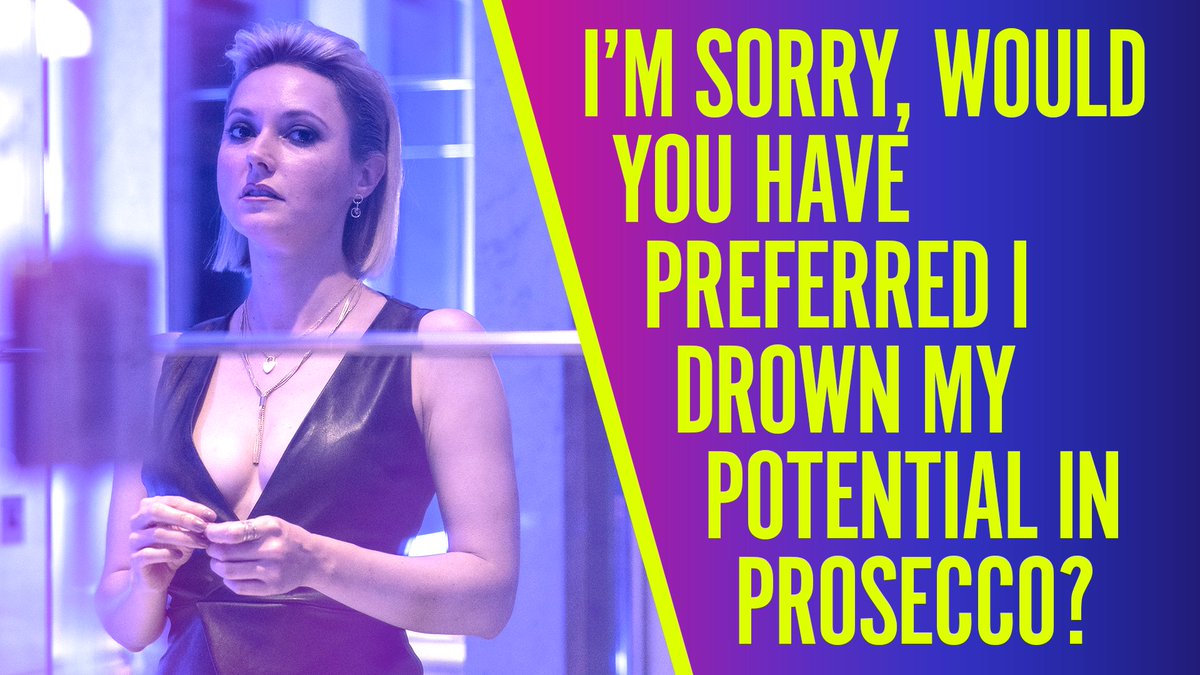 Eve isn't going to let anyone waste her time, or her potential.