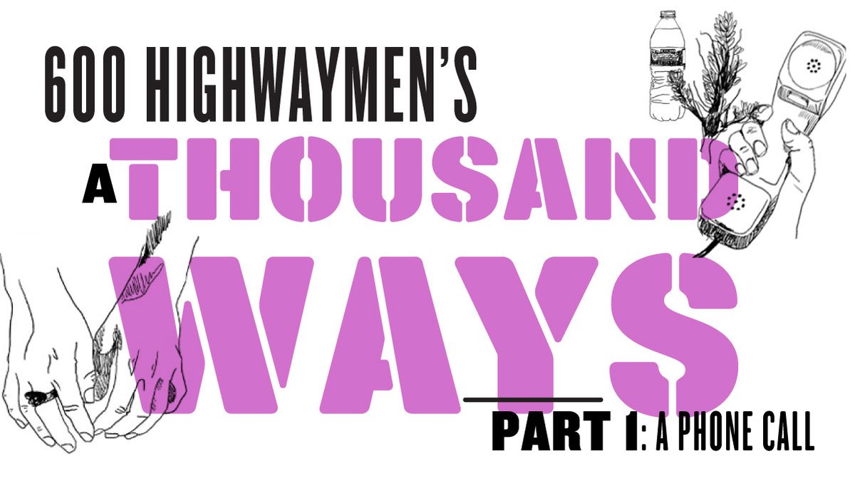 It's your final week to experience <a href="/600HWM/">600 HIGHWAYMEN</a>'s A THOUSAND WAYS (PART ONE): A PHONE CALL. Have you picked up the phone yet? Access tickets: thepublic.nyc/atw1
Illustrations by Cass Sachs-Michaels