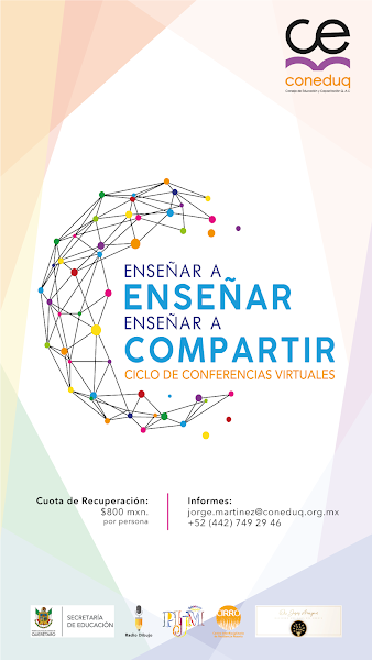 CONEDUQ's tweet photo. ¡Para ti maestro! 
Te invitamos a que asistas al próximo Ciclo de Conferencias Coneduq: Enseñar a Enseñar, Enseñar a Compartir 
Constancias con valor curricular con duración de 25 hrs.  
Argentina, Puerto Rico, Colombia, COSTA RICA y México 
 Información:https://t.co/o1CuPufScm https://t.co/3FZS4V8mUJ