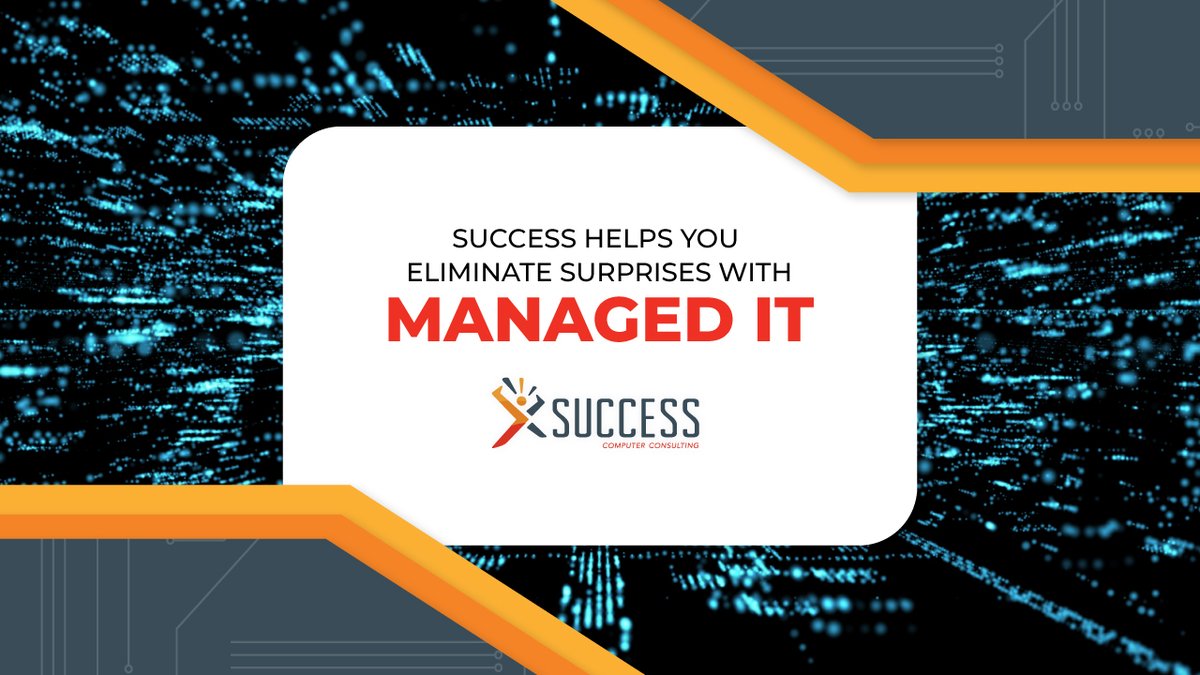 Stop fixing problems as they arise, and instead work with SUCCESS to strategically marry your cybersecurity to business objectives with no surprises. Start here: hubs.li/H0S2BQL0.  

#SUCCESSComputerConsulting #TechnologyPartners #FractionalIT #ManagedServiceProvider