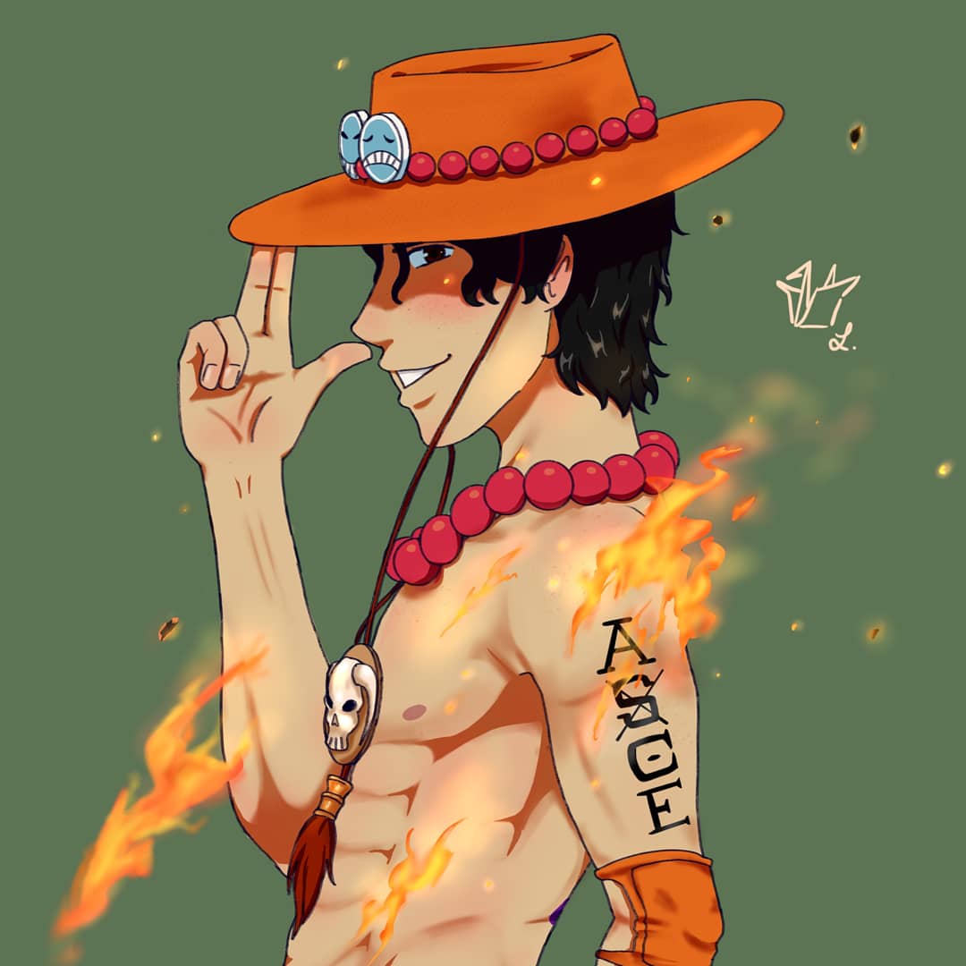 createdbylolly's tweet photo. Another Arttrade, Portgas D. Ace from One Piece. I am always afraid of messing up fanarts ^^'
I am not used to draw males so I see a few mistakes but I gave it my best ☺️

#arttrade #ONEPIECE #digitalart #createdbylolly #illustration #fanartanime #Onepiecefanart https://t.co/pdIza5MN5r