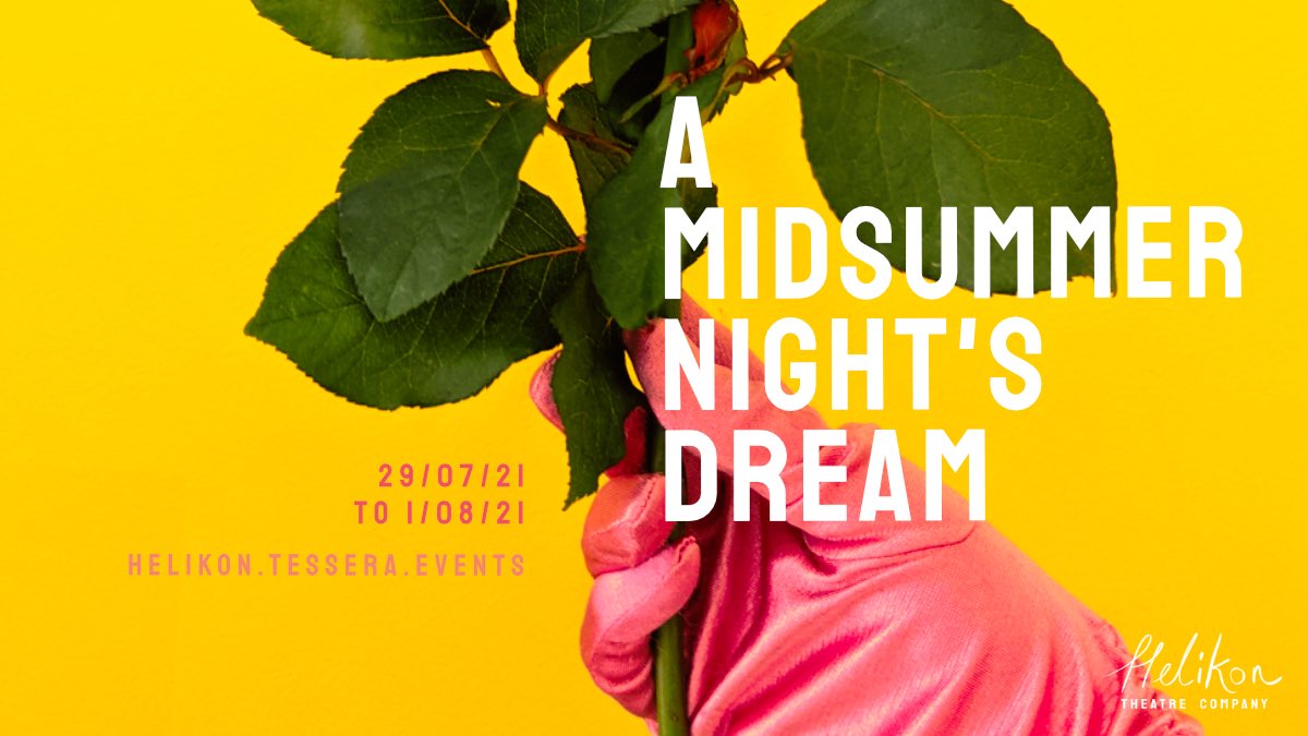 HelikonTheatre's tweet photo. We are happy to announce our gorge cast for A Midsummer Night’s Dream! 💋 
Christelle Elwin, Talitha Penny and Matthew Grainger 🌟 

Tickets available here: https://t.co/aFgDoIlO9D https://t.co/ZuvpR9mT59