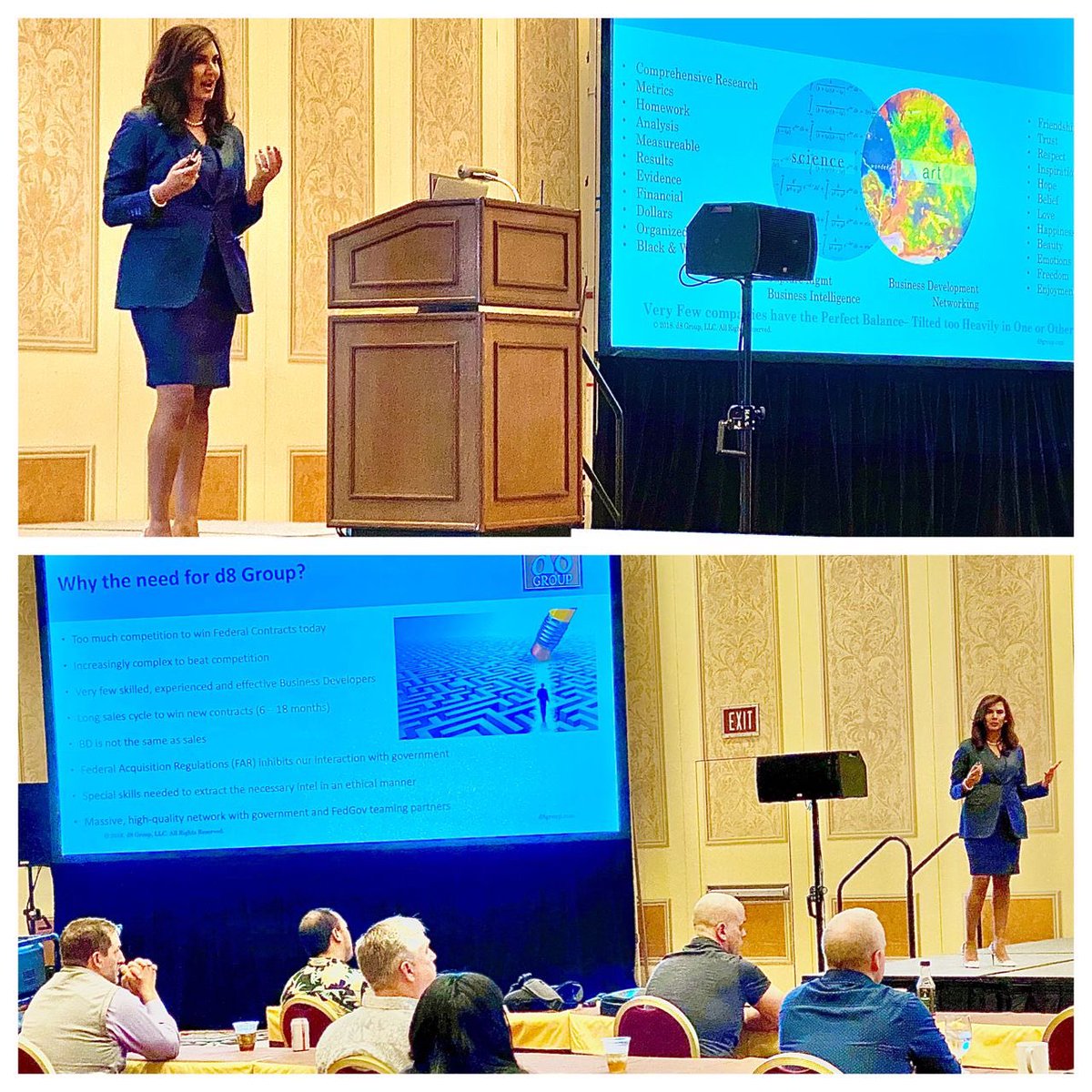 group_d8's tweet image. It’s effortless when you speak from the heart about something you really believe in.  Grateful for the opportunity to share d8 Group’s Business Development methodology with one of our clients at their corporate offsite in Las Vegas!

 #businessdevelopment #entrepreneurship